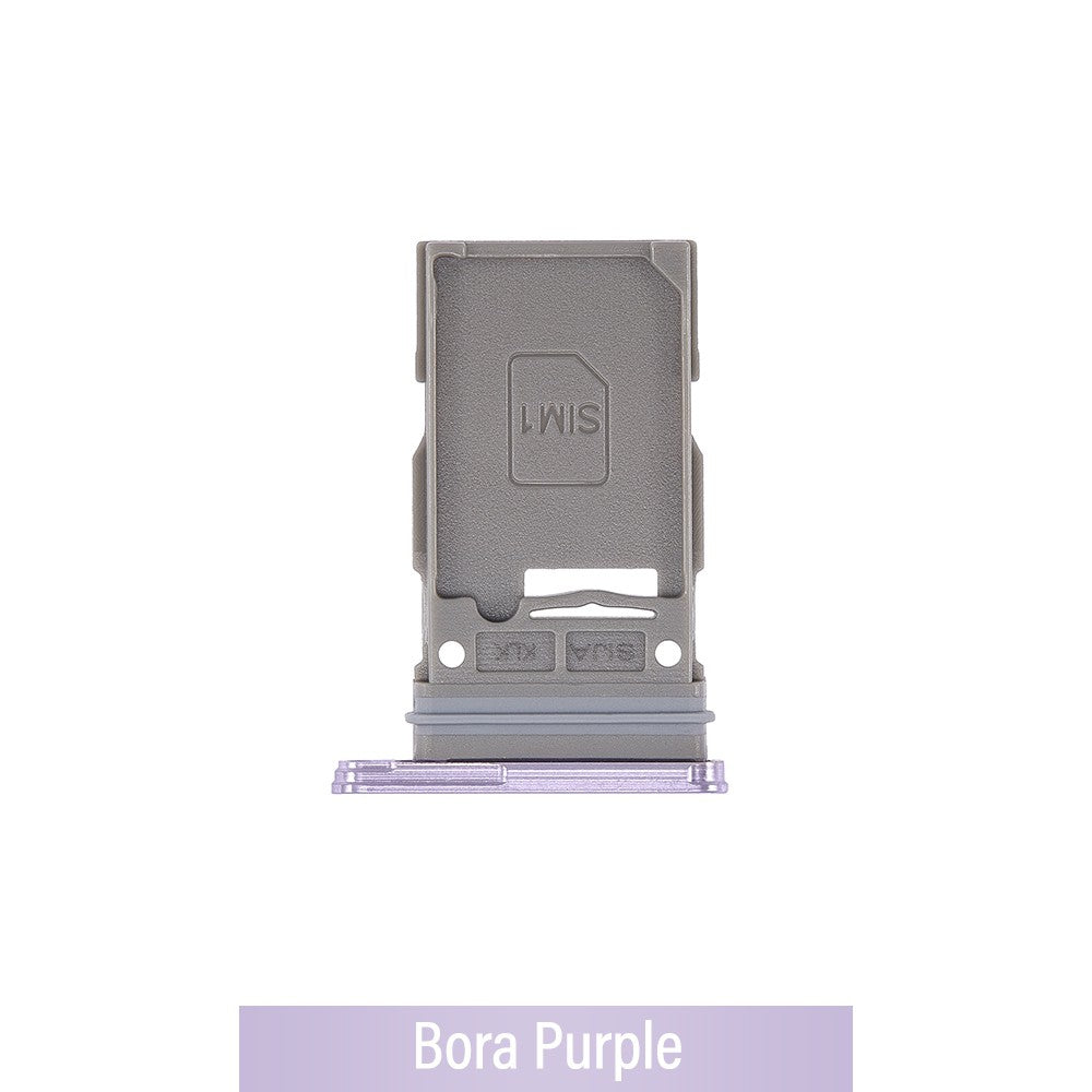 Single SIM Card Tray for Samsung Galaxy S22 S901B /S22 Plus S906B-Bora Purple Single SIM Card Tray for Samsung Galaxy S22 S901B /S22 Plus S906B-Bora Purple